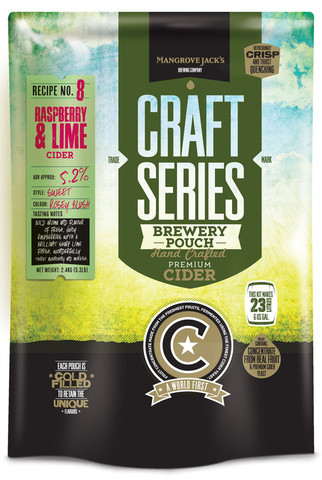 Craft Series Raspberry and Lime Cider - 2.4kg