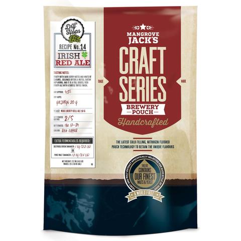 Mangrove Jack's Craft Series Irish Red Ale Brewery Pouch