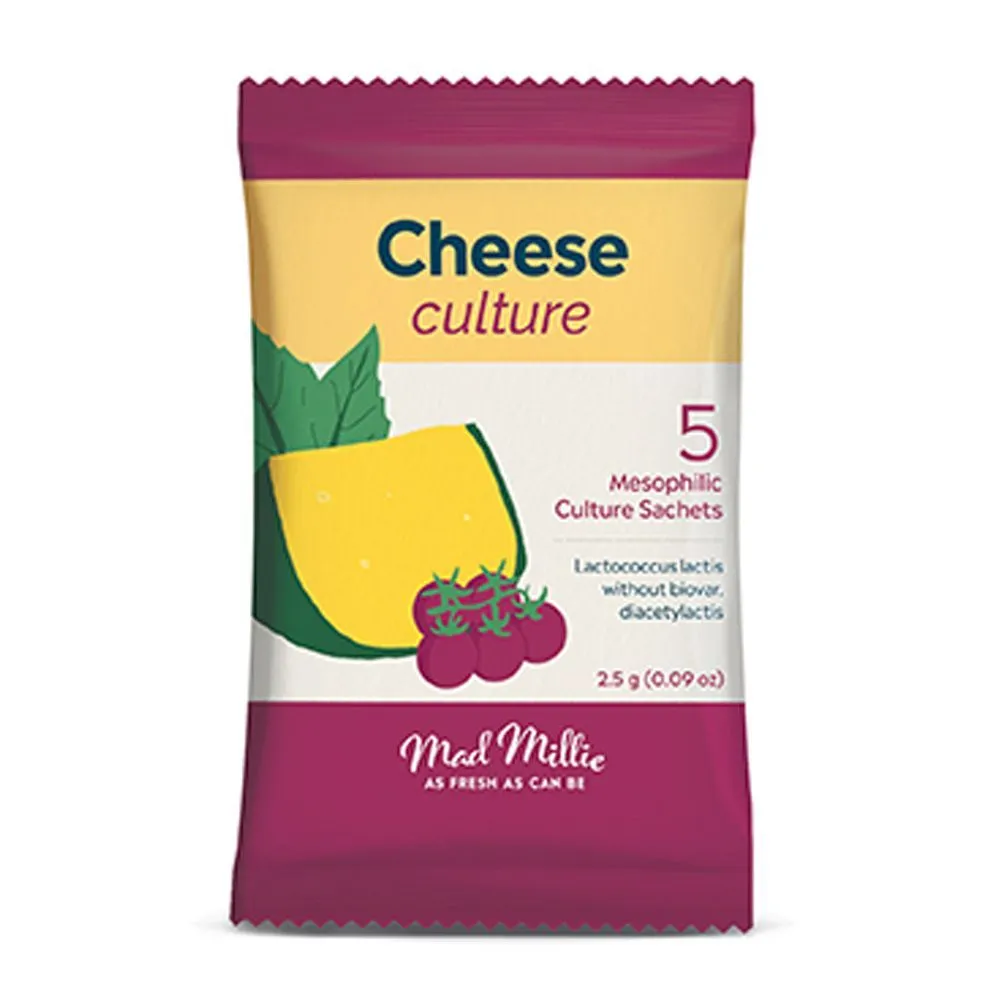 Mad Millie Mesophilic Cheese Culture x 5