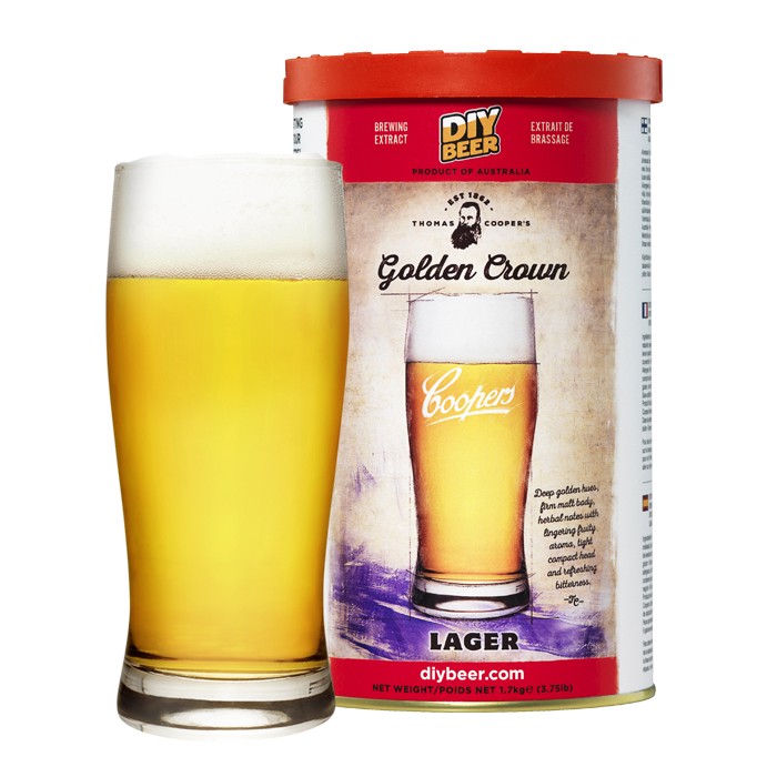 Thomas Coopers Golden Crown Lager 1.7kg