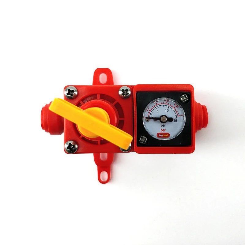 Spunding Valve - BlowTie 2 with Integrated Gauge 0-15psi