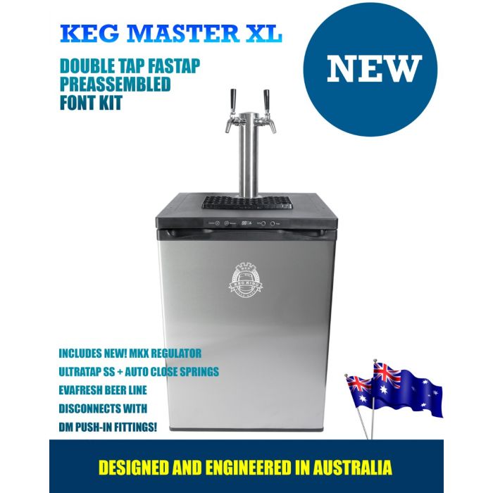 Kegerator Kegmaster XL Premium Fridge Pack (no taps)