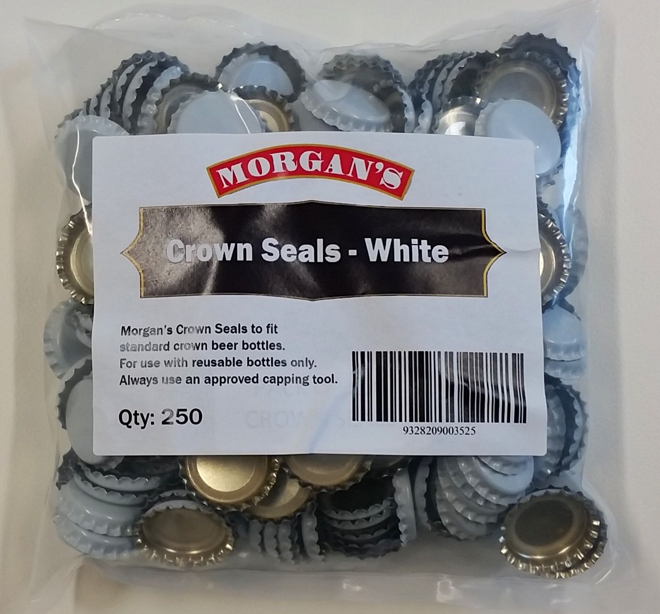 White Crown Seals x 250